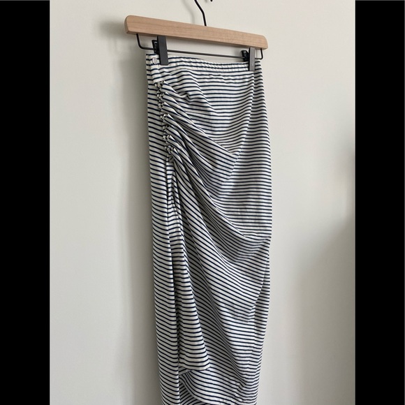 Paco Rabanne Ruched Midi Skirt - Picture 3 of 5